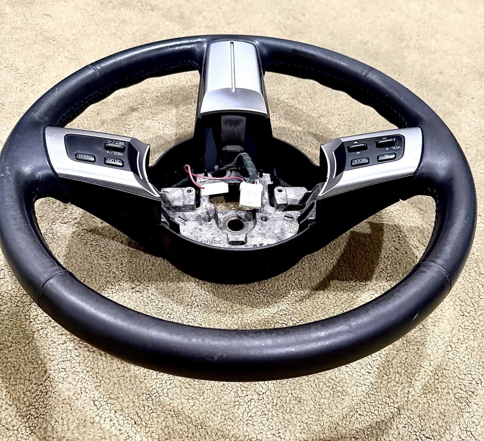 Mazda MX5 2006-2009 volante de cuero con crucero Foto 4 de 4