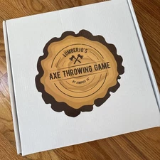 JumpOff Jo - Lumber Jo's Toy Foam Axe Throwing Game kids 6+ fun party game. 