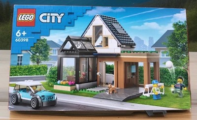 LEGO  City 60398 Familienhaus mit Elektroauto Haus Stadt Neu OVP Versiegelt EOL