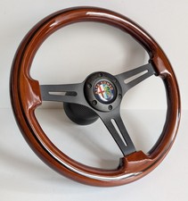 Volante adatto per Alfa Romeo Wood Classic 350 mm legno 164 33 75 90 87- 93