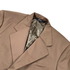VTG Polo Ralph Lauren Men  s 2-Button Blazer Beige   USA   41L