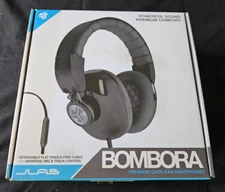 JLab Audio Bombora Over-Ear Headphones Black