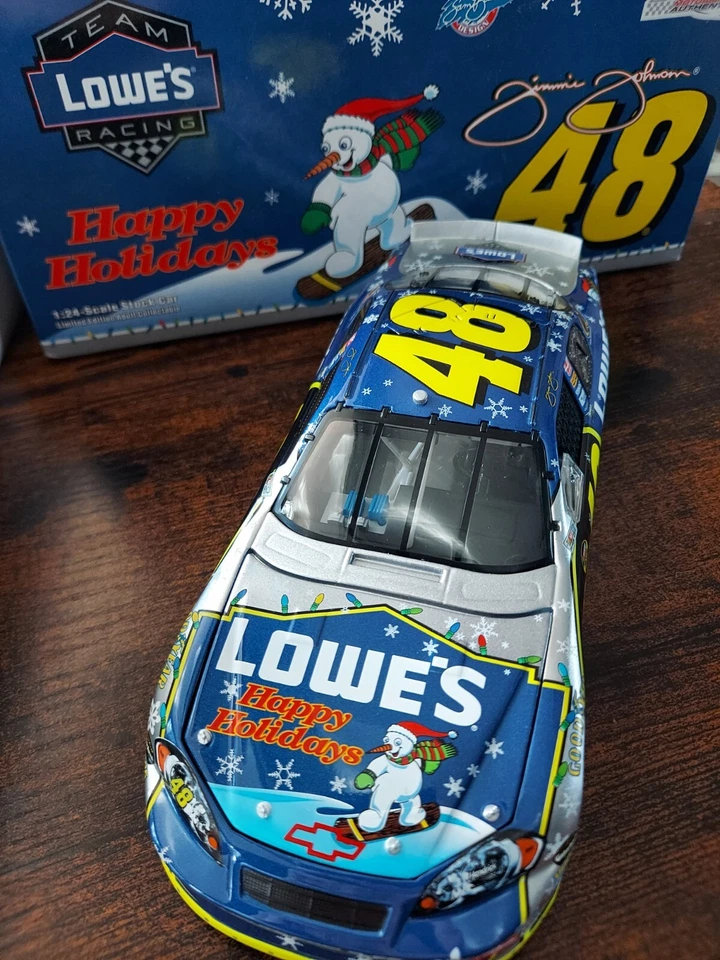 Jimmie Johnson 2006 #48 Lowe's/Holiday Monte Carlo SS Club Car #26 Of 250 - Image 2 of 4