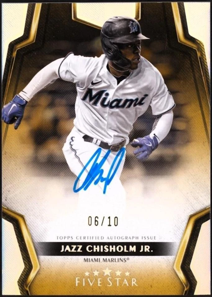2024 Topps Five Star - Jazz Chisholm #FSA-JC for sale | eBay