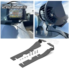2X Hood Ditch Light Mount Brackets For Ram 1500 2500 3500 2010-2015 2016 2017 18
