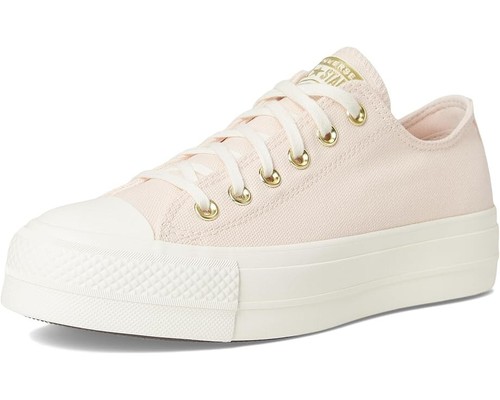 Converse Chuck Taylor All Star Canvas-Lift-Plateau für Damen Größe 10 blasses Blütenblatt - Bild 2 von 10