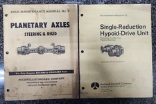 PACKAGE DEAL - VINTAGE Rockwell Standard Manuals