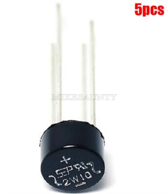 5Pcs Bridge Rectifier 2W10 2A 1000V Ic New uz