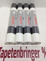 Vliestapete Rasch 4X 542752 (4Rollen) Streifen Schwarz Weiß Restposten 20650361