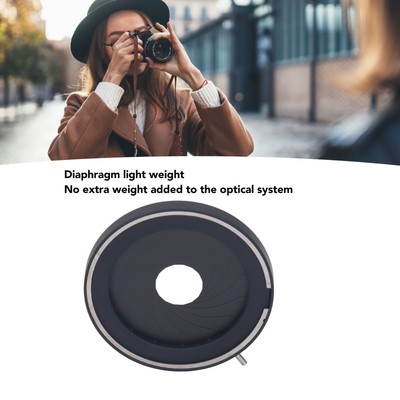 New 2 44mm Adjustable Iris Aperture Lightweight Iris Diaphragm Mechanical For Ph