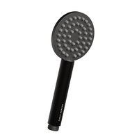 Chris Bergen Handbrause Duschkopf Brausekopf Edelstahl Schwarz Gunmetal