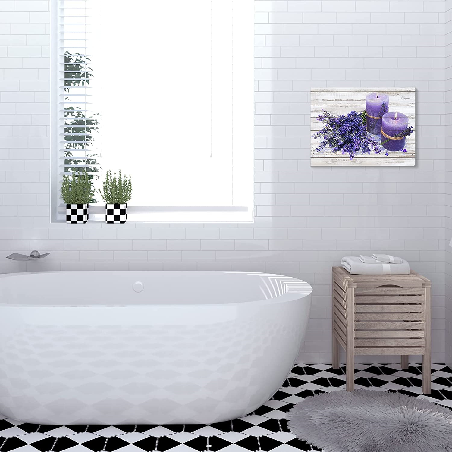 Bathroom Decor Wall Art Purple Wall Decor Bathroom Pictures for Wall