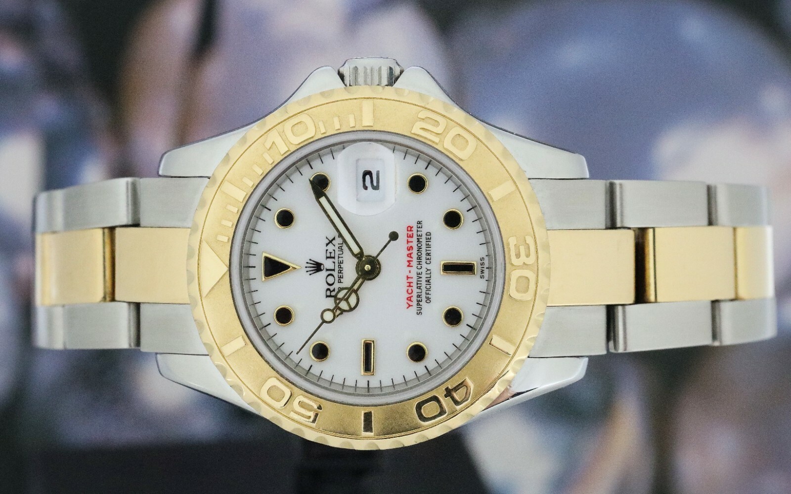 Bild 1 - Rolex Yacht-Master Lady Stahl/Gold 169623 29mm LC100 B&amp;P Dif22191 AVS18008 X