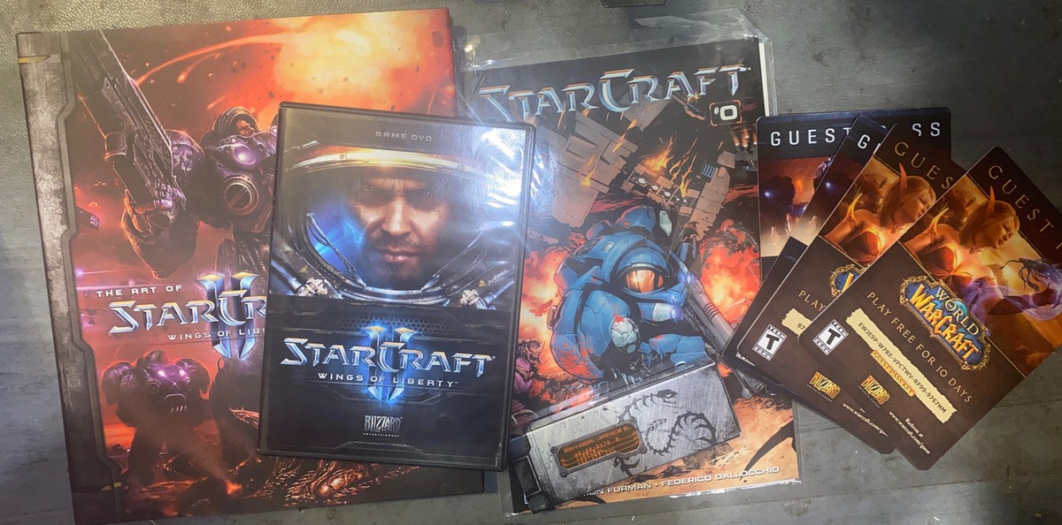 新品 未開封 Starcraft II Collector's Edition Amazon.com: Starcraft 2: Wings of Liberty Collector's