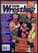 Inside Wrestling Magazine November 1996 The Steiners Sabu Shane Douglas