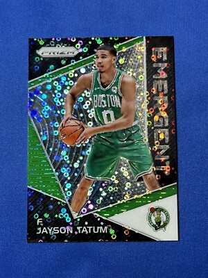 Jayson Tatum 2017-18 Emergent Rookie RC #EM-JAY Fast Break Disco Prizm *Rare SP*