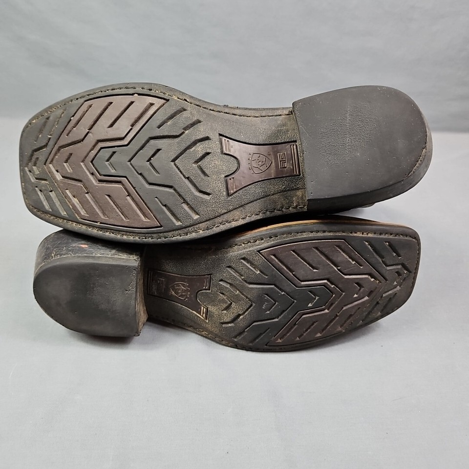 Ariat Men's Heritage Roughstock WST Boot Charcoal Elephant Print/Spring