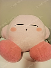 Nintendo Kirby Wool Style Sleeping Large 13.8  Plush NWT New US Seller