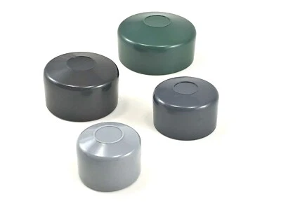 TP 1 1/2 pollice (48,3 mm) TAPPI per PALI TONDI pali tappi di copertura plastica