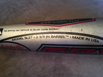 Batte de baseball Louisville Slugger TPX C555 Platinum Aloalyte 31 pouces 22,5 oz MLB