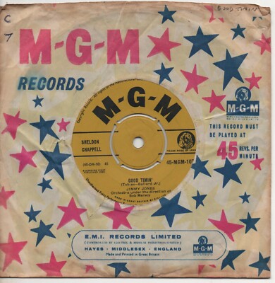 JIMMY JONES good timin'*too long will be too late 1960 UK MGM 7'' 45