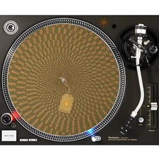 Metronome Swirl CORK Slipmat Turntable 12" for DJ Vinyl LP Audiophile