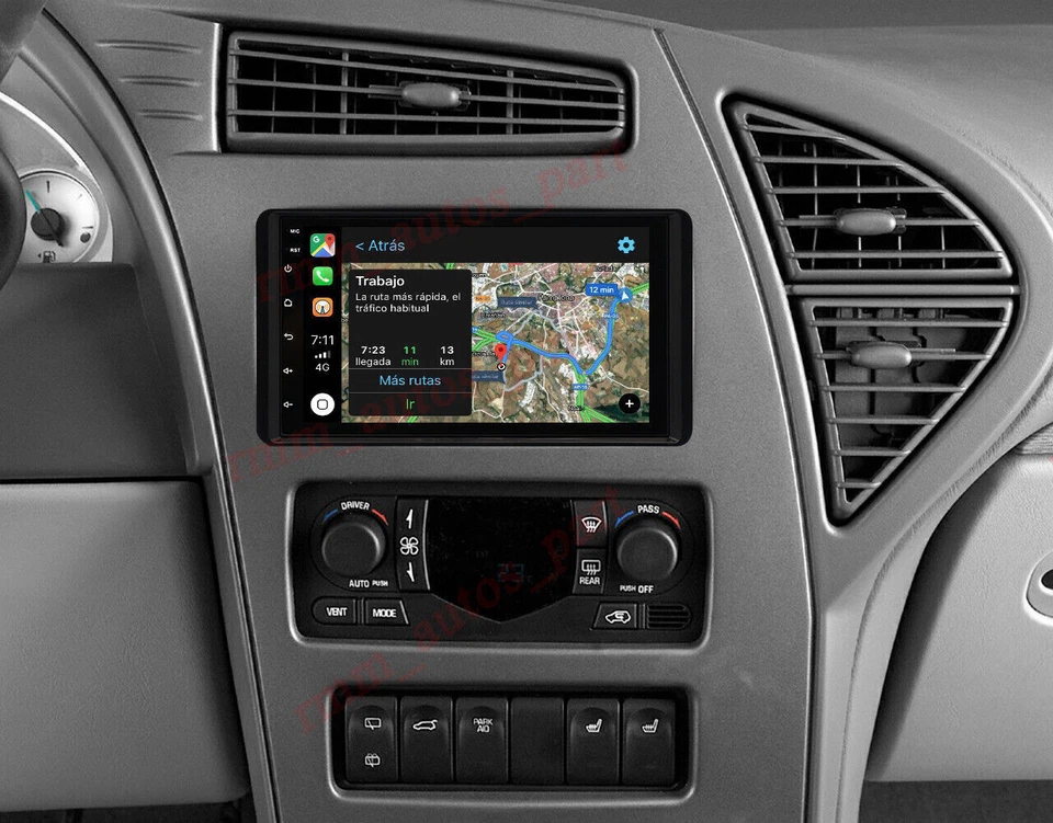 7" For Buick Rendezvous 2002-2003 Android 14 Car Radio CarPlay GPS Stereo WIFI Foto 3 de 4