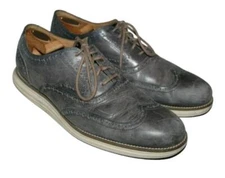 Cole Haan Men's Original Grand Wing Tip II Knit Sneaker Berkeley/Blue 11.5 M US