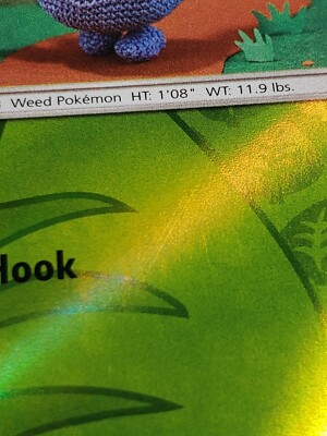 REVERSE HOLO Oddish 6/214 NM - Asako Ito Crocheted - Unbroken