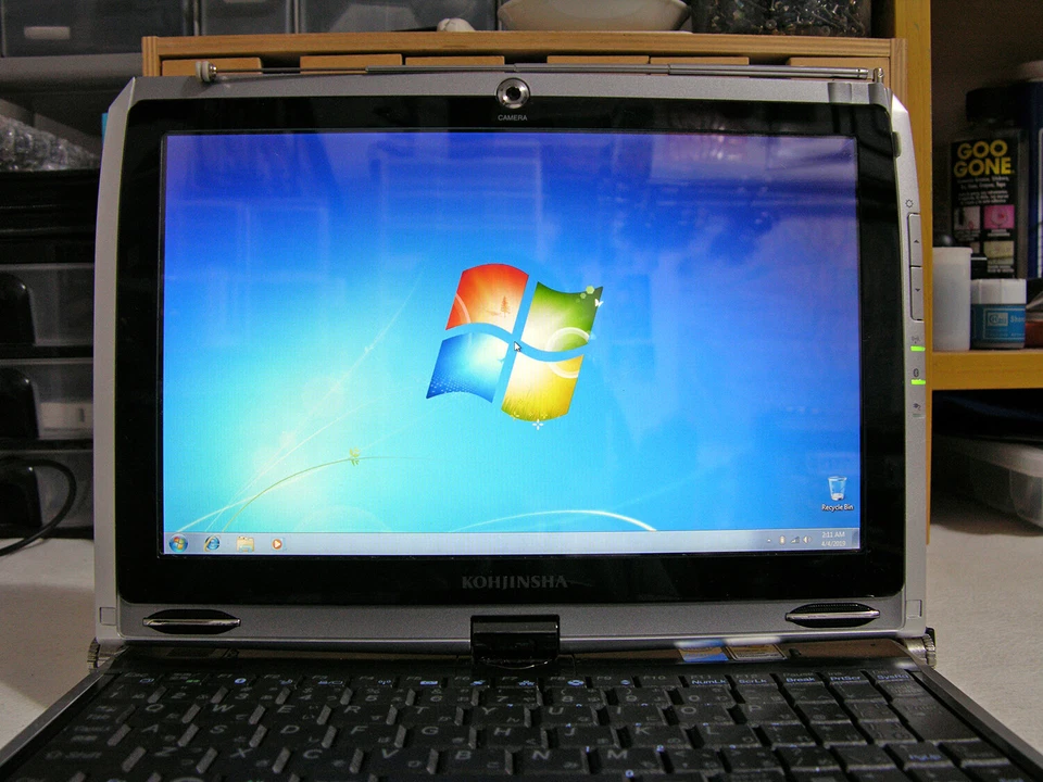 KOHJINSHA SX S SERIES UMPC INTEL ATOM 1.33GHz 60GB 2GB RAM TOUCHSCREEN WIN 10 - Image 3 of 4