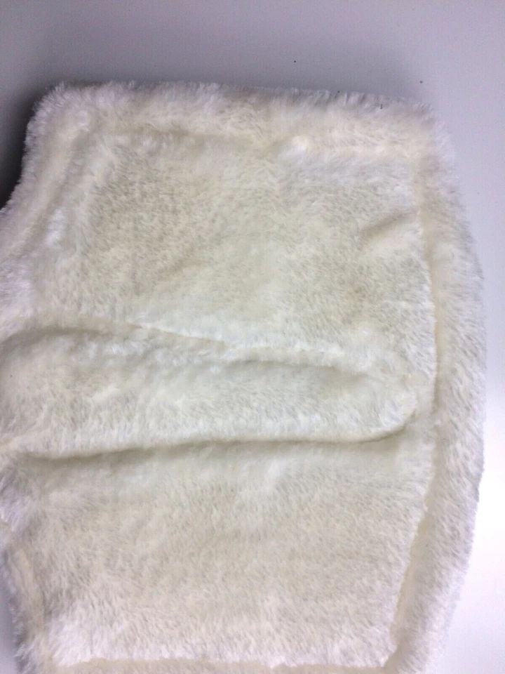 sehr weiche Gamaschen Beinschoner mit Kunstfell in Schaffelloptik weiß - Bild 2 von 3