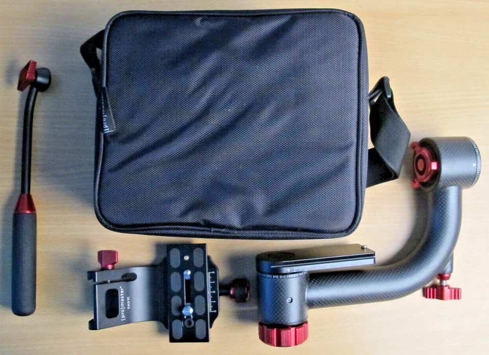 ProMaster GH31C Professional Carbon Fiber Gimbal Head #2393 Open Box mint - Image 2 of 3