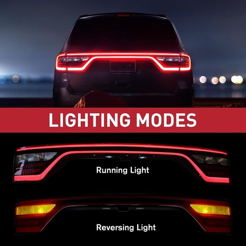 Liftgate Taillight Lamps With Camera Hole 68453659AA For Dodge Durango 2014-2022 - Picture 6 of 14