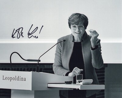 Doctor Dr. Katalin Kariko signed 8x10 photo autographed  Nobel Prize Award #3