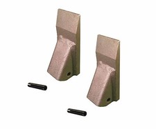 2 - Bucket Fabricated Dirt Teeth w/ Roll Pins - T2A, 2A, 2AP, 2A FAB