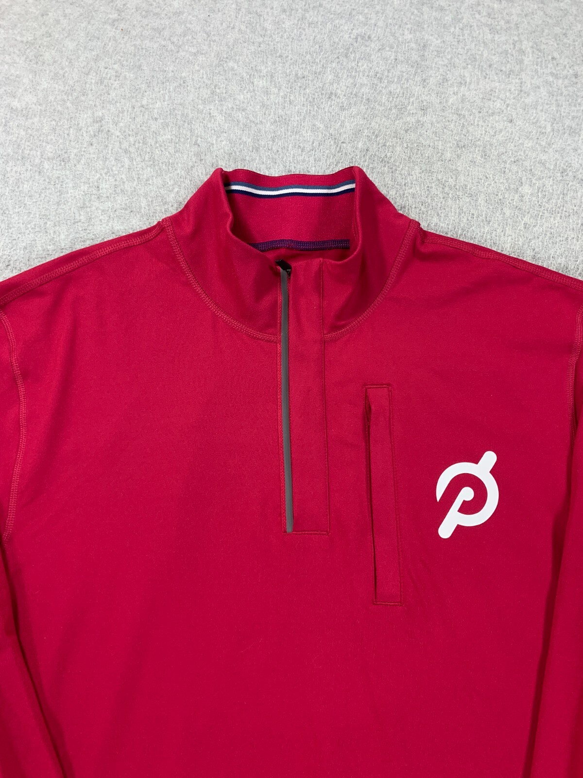 Four Laps Peloton Half Zip Running Cycling Training Pullover Shirt (Men's Large)