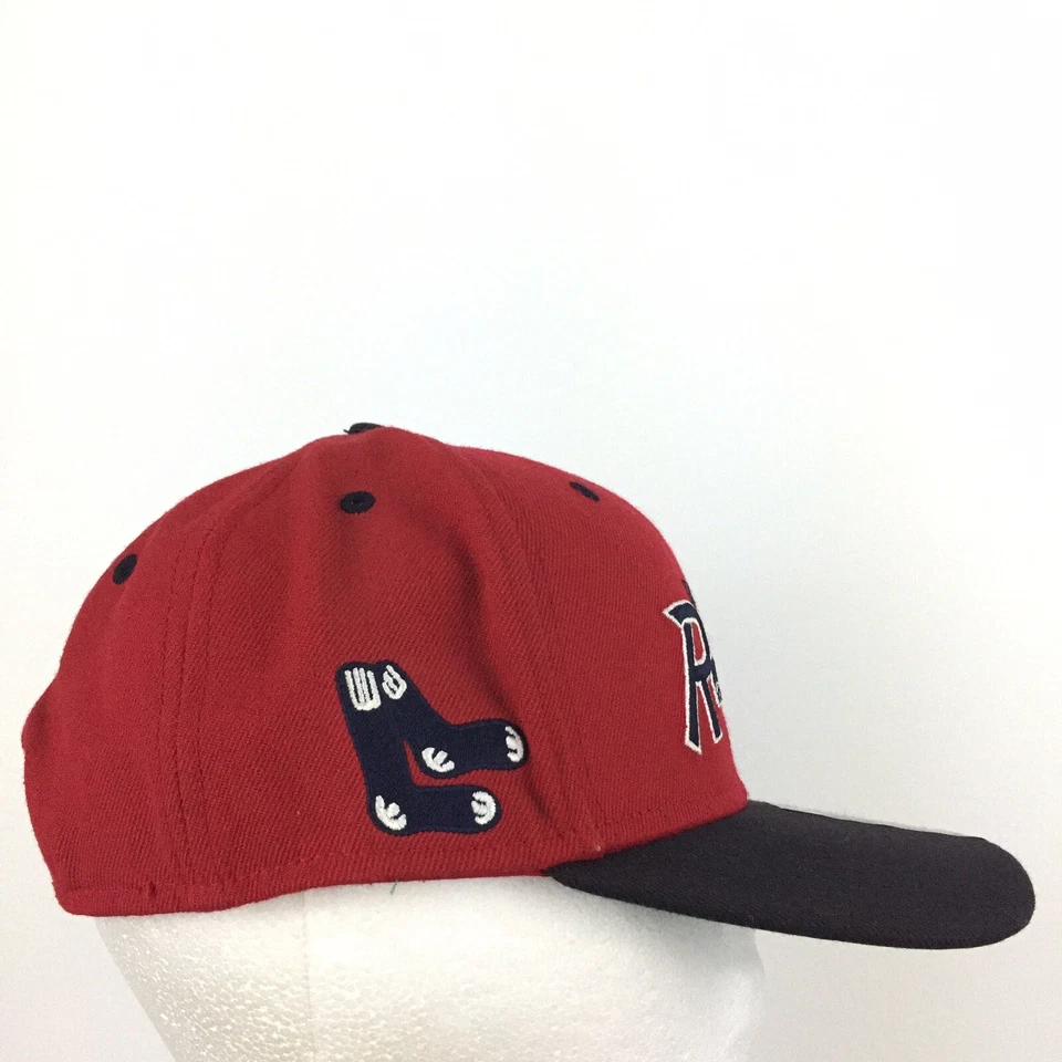 Nike Boston Red Sox Hat Spell Out Script Logo Snap Back Cooperstown Baseball Cap - Image 3 of 4