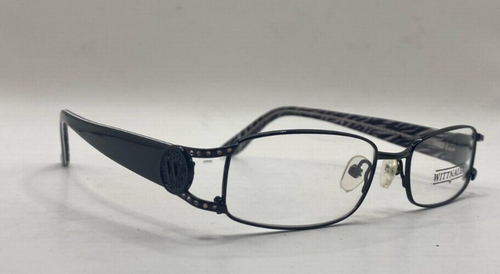 WITTNAUER EYEGLASSES FRAMES ONLY NEW ERIN BLACK FULL RIM 52-17-135 - Picture 2 of 8