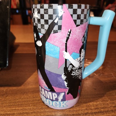 Disney Store Exclusive Camp Rock Ceramic Coffee Mug Jonas Bros & Demi Lovato