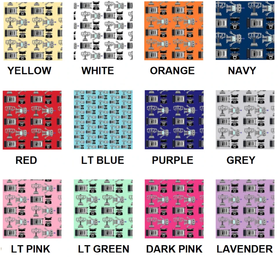 Robot robotics surgical scrub hat pick style pick color - Image 2 of 2