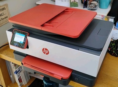 HP OfficeJet Pro 8035 All-In-One Inkjet Printer - Red