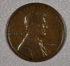 1915-P "Lincoln" Bronze One-Cent Coin, Very Good