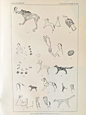 "Red-Cloud's Band" PagePLATE LXIV from "Red Cloud's Census" from 140 YearOldBook