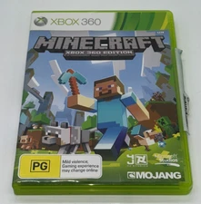 MINECRAFT: 360 Edition - Microsoft XBOX 360, 2009 - AUS CODED - WARRANTY