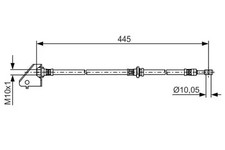 Flexible de frein Hyundai H-1