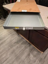 Brand new!! Still in box. Drain Pan with PVC Connector 26 Gauge 24 in. x 36 in.