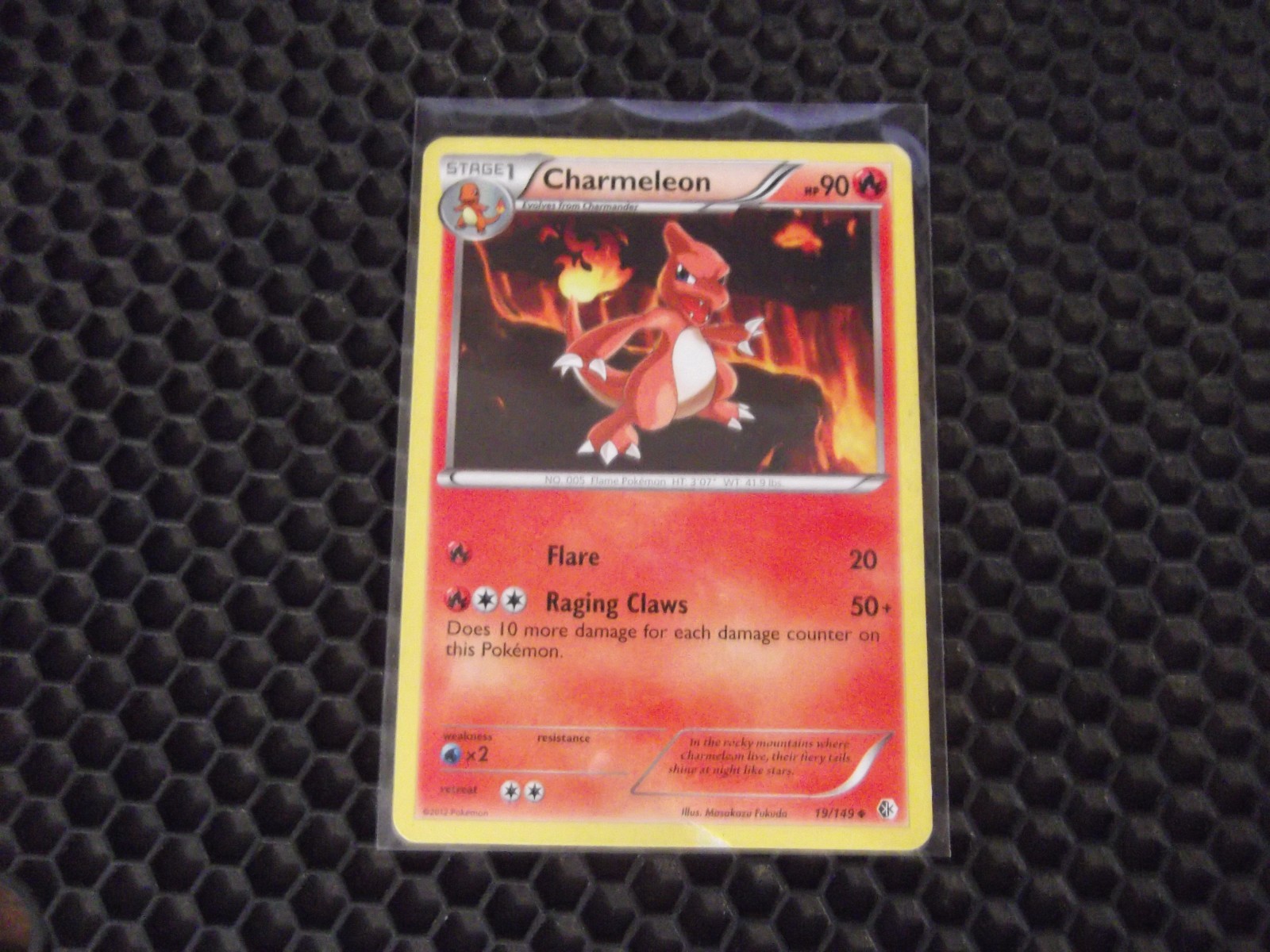 Charmeleon 19/149 Non Holo Boundaries Crossed Pokemon Card 2012 LP SALE!
