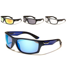 X Loop Sunglasses Wrap Around Plastic Frame Sport Baseball Running Driving Men.
