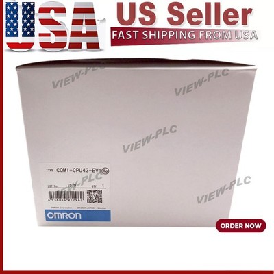 Omron CQM1-CPU43-EV1 CPU Module CQM1CPU43EV1 UPS/DHL Fast  US Free TAX