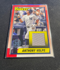 2025 Topps Update '90 Topps Relics #90RUAV Anthony Volpe